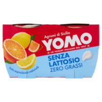 Yomo Senza Lattosio Zero Grassi Agrumi Di Sicilia 2 x 125 g