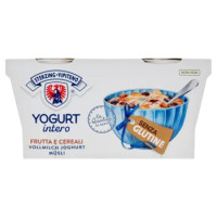 Sterzing Vipiteno Yogurt Intero Frutta e Cereali Senza Glutine 2 x 125 g