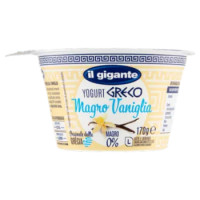 IL GIGANTE Yogurt Greco Magro Vaniglia 170 g