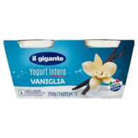 IL GIGANTE Yogurt Intero Vaniglia 2 x 125 g