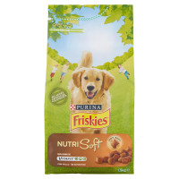 PURINA FRISKIES Cane Secco Crocchette Vitafit Nutri Soft Con Pollo Sacco 1,5 Kg