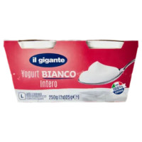 IL GIGANTE Yogurt Bianco Intero 2 x 125 g