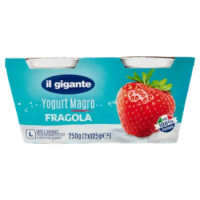 IL GIGANTE Yogurt Magro Fragola 2 x 125 g