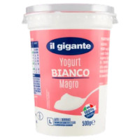 IL GIGANTE Yogurt Bianco Magro 500 g