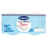 IL GIGANTE Yogurt Greco Bianco 2 x 150 g