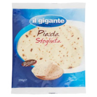 IL GIGANTE Piada Sfogliata 3 Piadine 390 g