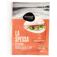 Assaggi e Paesaggi La Spessa Piadina Romagnola IGP 3 x 147 g