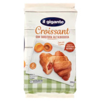 IL GIGANTE Croissant Con Farcitura All'Albicocca 6 x 50 g