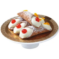 CANNOLI SICILIANI - PRODOTTO DOLCIARIO DA FORNO FARCITO CON RICOTTA -
