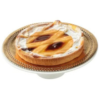 CROSTATA DI CREMA COTTA - PRODOTTO DOLCIARIO DA FORNO CON CREMA -