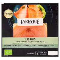Labeyrie Il Biologico Salmone Affumicato Gusto Dolce e Armonioso 75 g