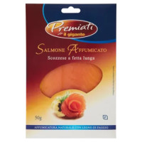 PREMIATI DA IL GIGANTE Salmone Affumicato Scozzese a Fetta Lunga 50 g