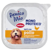 Selex Amico Mio Cane Paté Con Pollo Mono Proteico 150 g