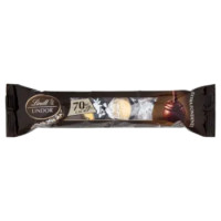 Lindt Cioccolatini Lindor 4 Cioccolatini Fondente 70% Cacao 50 g