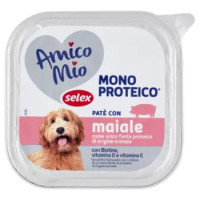 Selex Amico Mio Cane Paté Con Maiale Mono Proteico 150 g