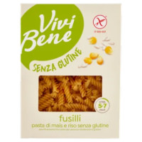 Vivi Bene Senza Glutine Pasta Di Mais e Riso Fusilli Senza Glutine 400 g