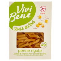 Vivi Bene Senza Glutine Pasta Di Mais e Riso Penne Rigate Senza Glutine 400 g