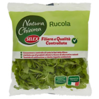 Selex Natura Chiama Rucola Lavata e Pronta Per Il Consumo 80 g