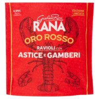 Giovanni Rana Oro Rosso Ravioli Con Astice e Gamberi 250 g