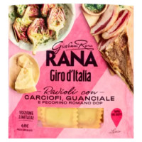 Giovanni Rana Giro D'Italia Ravioli Con Carciofi, Guanciale e Pecorino Romano DOP 250 g