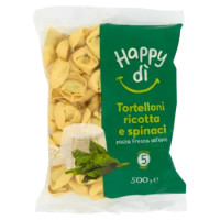Happy Dì Tortelloni Ricotta e Spinaci 500 g