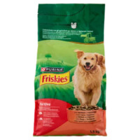 PURINA FRISKIES Active Manzo e Verdure 1,5kg