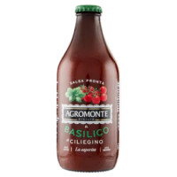 Agromonte Salsa Pronta Al Basilico Di Ciliegino La Saporita 330 g