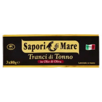 Sapori Di Mare Tranci Di Tonno In Olio Di Oliva 3 x 80 g
