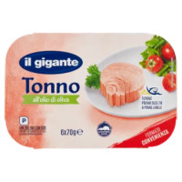IL GIGANTE Tonno All'olio Di Oliva 6 x 70 g
