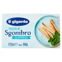 IL GIGANTE Filetti Di Sgombro Al Naturale 125 g