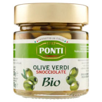 Ponti Olive Verdi Snocciolate Bio 250 g