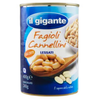 IL GIGANTE Fagioli Cannellini Lessati 400 g