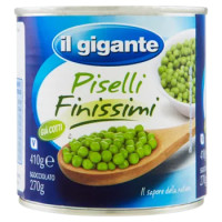 IL GIGANTE Piselli Finissimi 410 g