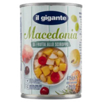 IL GIGANTE Macedonia Di Frutta Allo Sciroppo 415 g