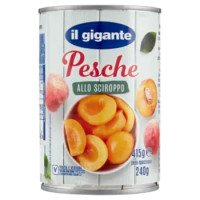 IL GIGANTE Pesche Allo Sciroppo 415 g