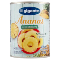 IL GIGANTE Ananas Allo Sciroppo 565 g