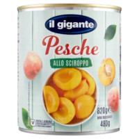 IL GIGANTE Pesche Allo Sciroppo 820 g