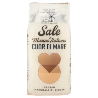 Cuor Di Mare Sale Marino Italiano Grosso Integrale Di Sicilia 1000 g
