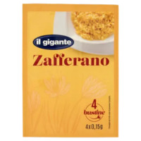IL GIGANTE Zafferano 4 x 0,15 g
