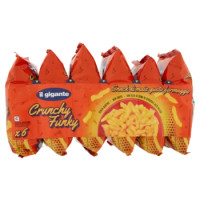 IL GIGANTE Crunchy Funky Snack Di Mais Gusto Formaggio 6 x 25 g