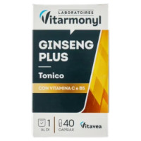 Laboratoires Vitarmonyl Ginseng Plus Con Vitamina C e B5 40 Capsule 14,2 g