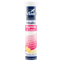 Matt Benessere Vitalità Magnesio & Calcio 20 Compresse Effervescenti 90 g