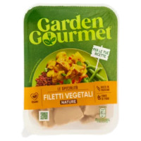 GARDEN GOURMET Filetti Vegetali Nature Vegani 2 Porzioni 160g