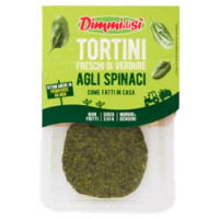 DimmidiSì Tortini Freschi Di Verdure Agli Spinaci 2 x 80 g