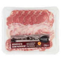 Assaggi e Paesaggi Antipasto Dei Tre Salumi Piacentini DOP 120 g