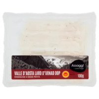 Assaggi e Paesaggi Valle D'Aosta Lard D'Arnad 100 g