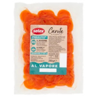 Selex Carote Pulite, Precotte e Pronte Da Cucinare 250 g