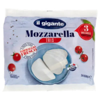 IL GIGANTE Mozzarella Tris 3 x 100 g
