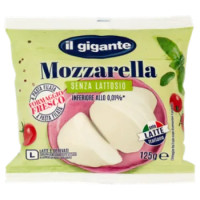 IL GIGANTE Mozzarella Senza Lattosio 125 g