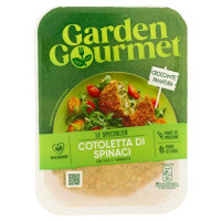 GARDEN GOURMET Cotoletta croccante con spinaci riso e formaggio 2 pezzi